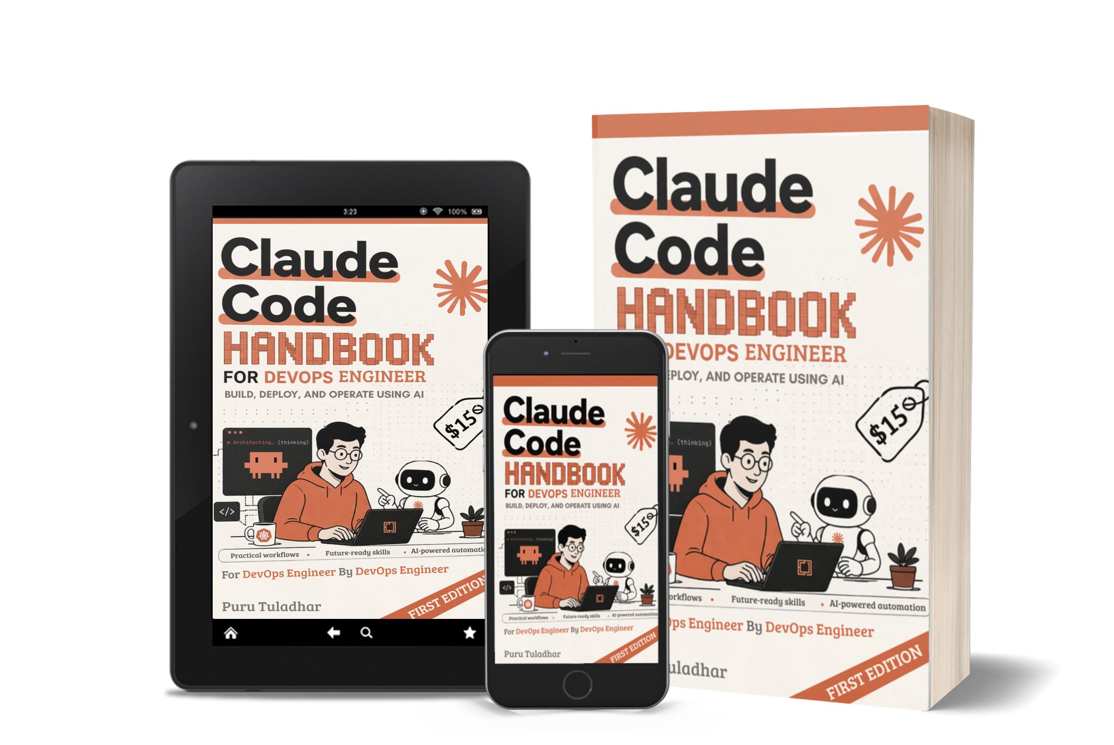 Claude Code Handbook for DevOps Engineers — book cover